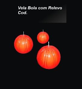 Vela Bola com relevo